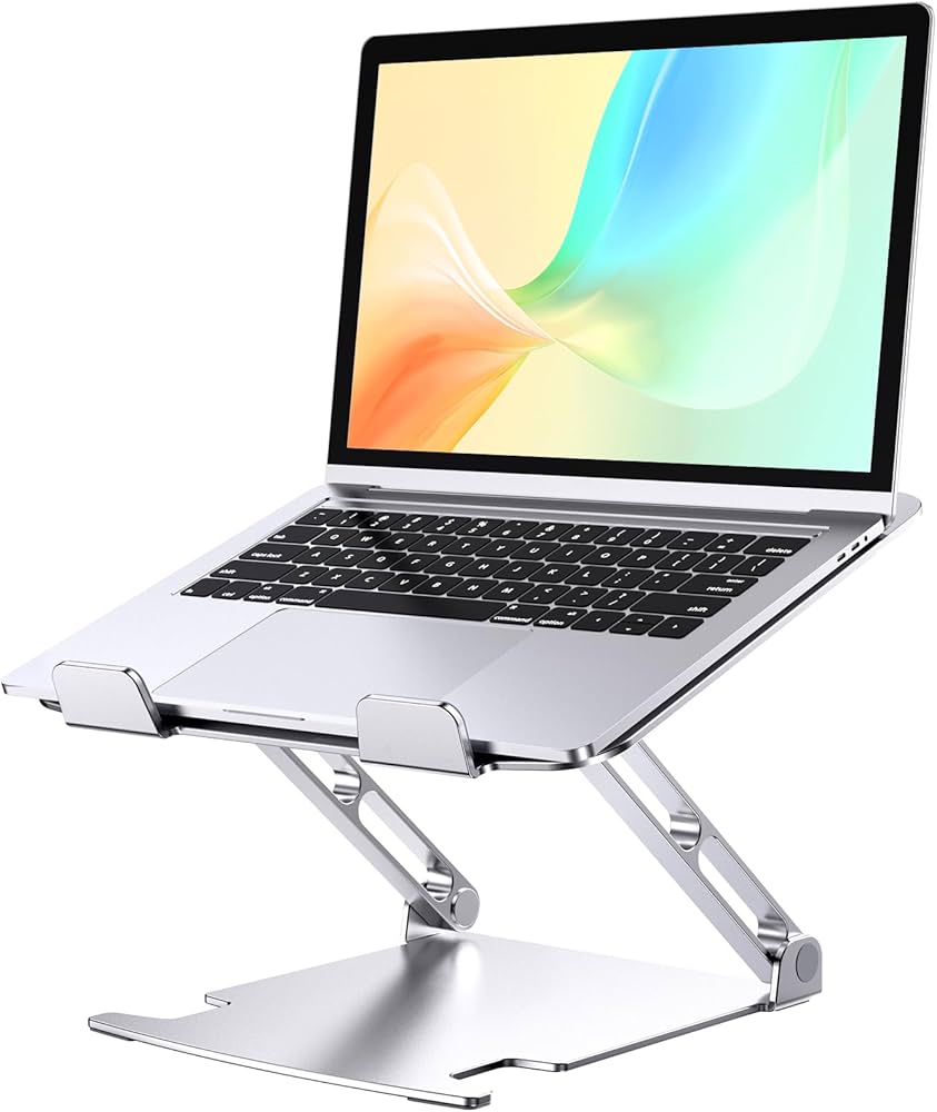 Support Laptop Réglable Aluminium