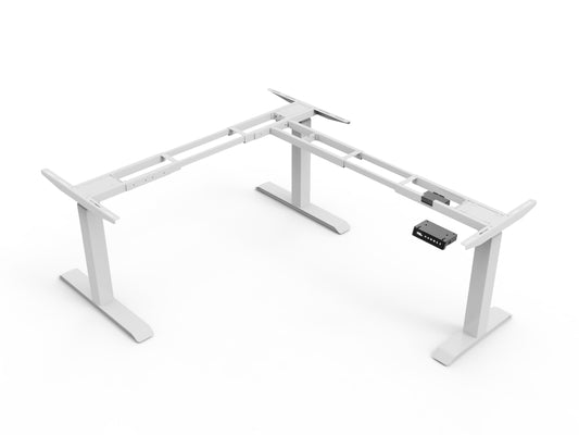 UP&DESK CornerDesk – Piètement bureau d'angle assis-debout