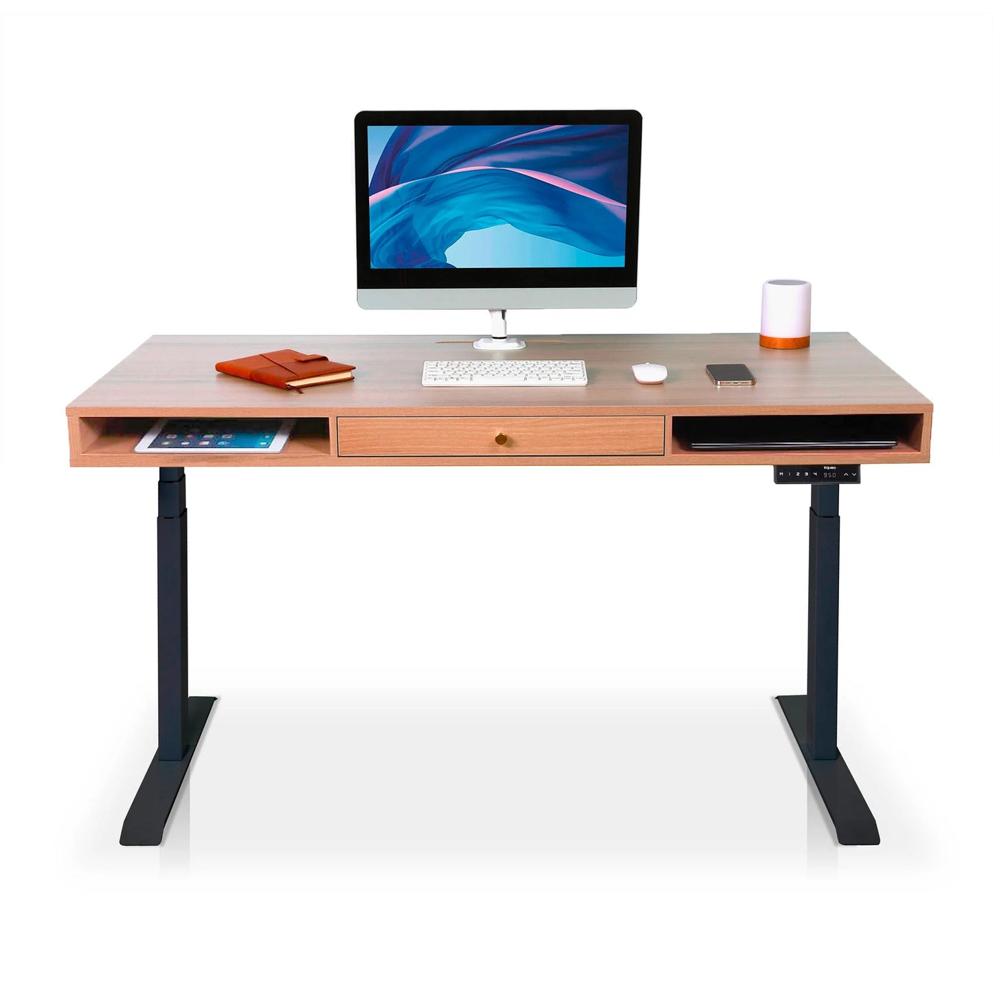 KQUEO Dynamic Square - Bureau Assis-Debout Électrique