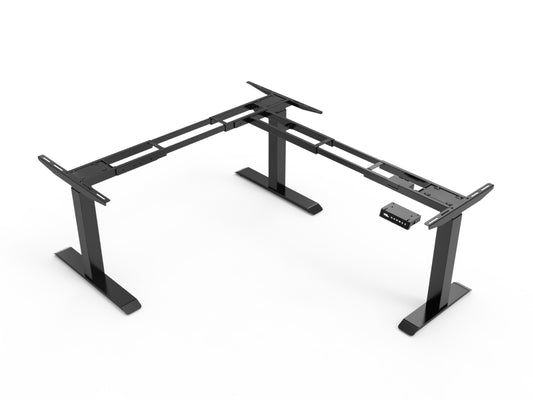 UP&DESK CornerDesk – Piètement bureau d'angle assis-debout