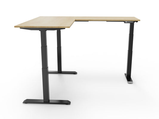 UP&DESK CornerDesk – Bureau d'angle assis-debout 3 moteurs