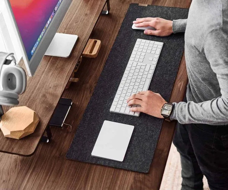 Desk Mat Feutre Naturel