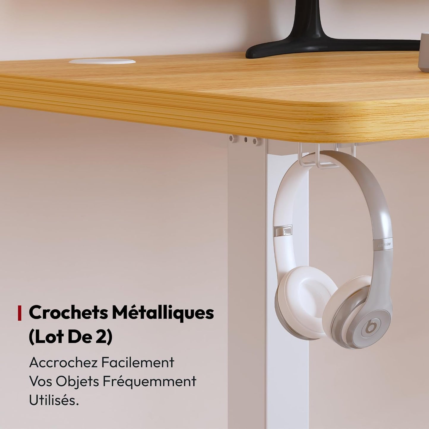 Sanodesk QS1 - Bureau Assis-Debout Électrique Entrée de Gamme